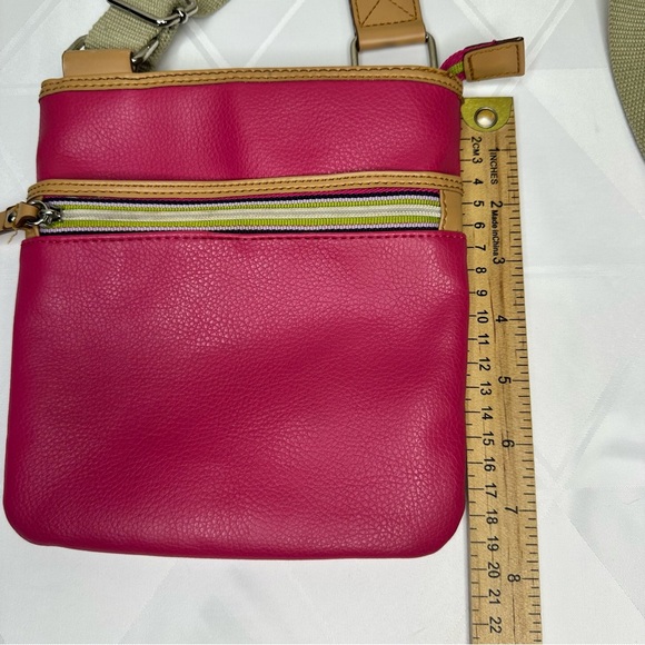 Tommy Hilfiger Women’s Crossbody Pink Small Adjustable Strap Handbag - Picture 9 of 10